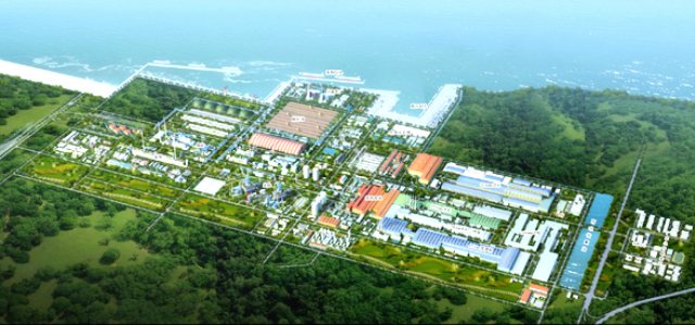 宝钢广东湛江钢铁基地
