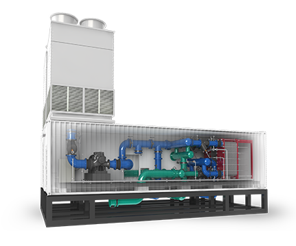 艾克森换热站产品AIS装配式集成冷站