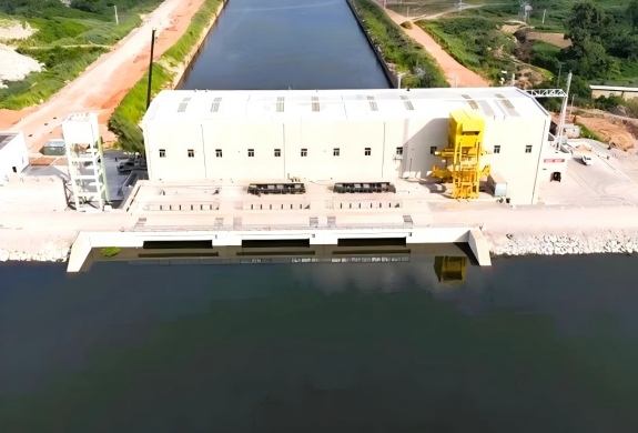萨桑德拉河明珠西非最大在建水电站——中国水电波波里 萨桑德拉河明珠西非最大在建水电站——中国水电波波里