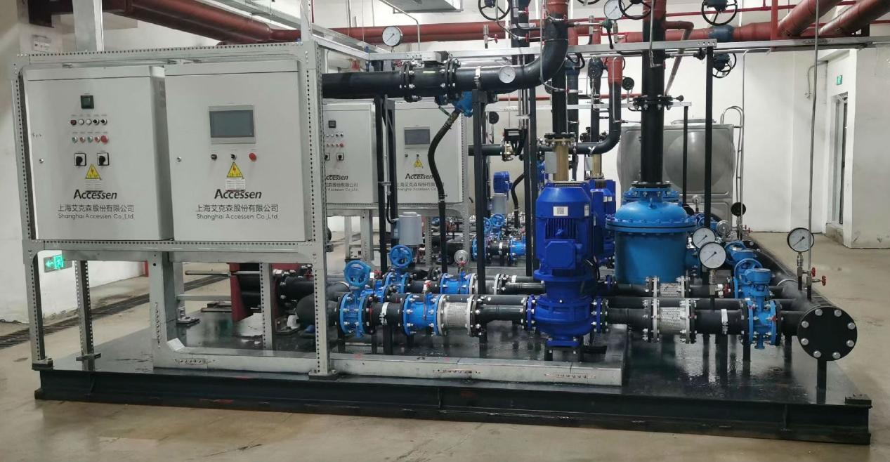 艾克森提供的板式热交换机组的应用特点